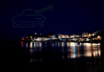 Watch the Tenby ‘drone display’ that no one saw