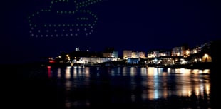 Watch the Tenby ‘drone display’ that no one saw