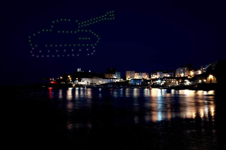 Tenby drone show