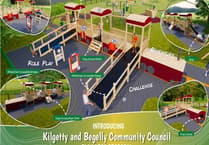 Work to improve Kilgetty Play Park continues