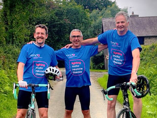 Pembrokeshire trio take on Land’s End to John O’Groats charity cycle