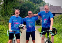 Pembrokeshire trio take on Land’s End to John O’Groats charity cycle