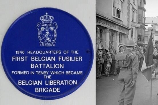 Belgian Forces in Tenby