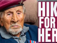 Hike 10 miles from Pembroke to Tenby for a homeless hero