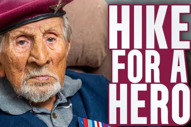Hike for a Hero - supporting homeless D-Day veteran Alfi