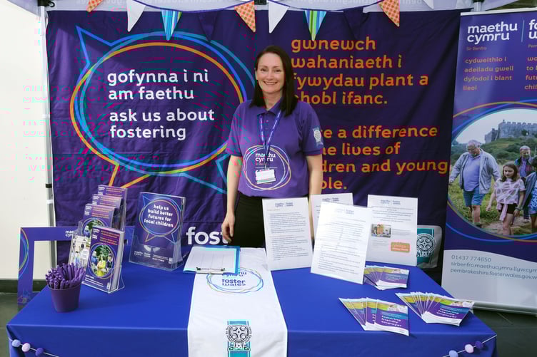 Katie Nicolle, Regional Business Support Officer for Mid and West Wales, Foster Wales