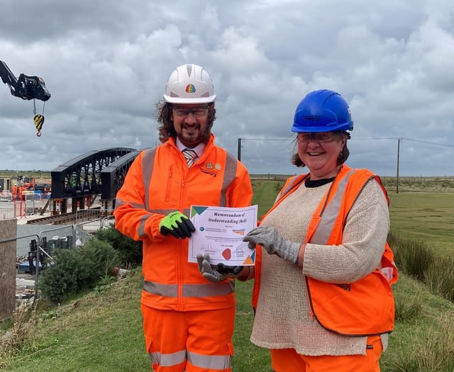 Natural Resources Wales and Network Rail partnership is on track!