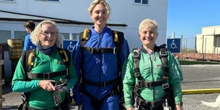 Take the leap and skydive for your NHS charity!