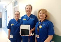 Charitable donations fund spirometer for Glangwili Hospital