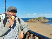 Tenby visit fulfils writer’s childhood dream