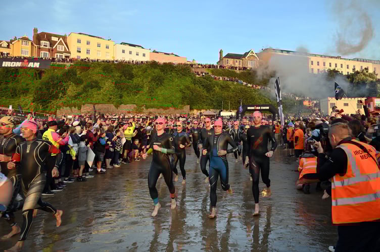 Ironman Wales swim