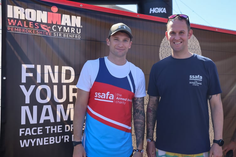 Calum O’Connell (left) and Mathew Hartt.