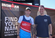 Trio help raise thousands for Armed Forces charity at Ironman Wales