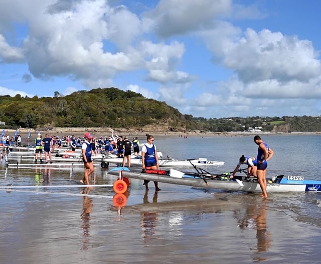 International Rowing Beach Sprints return to Saundersfoot this weekend