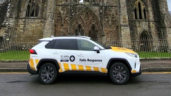 St Johns Ambulance vehicle