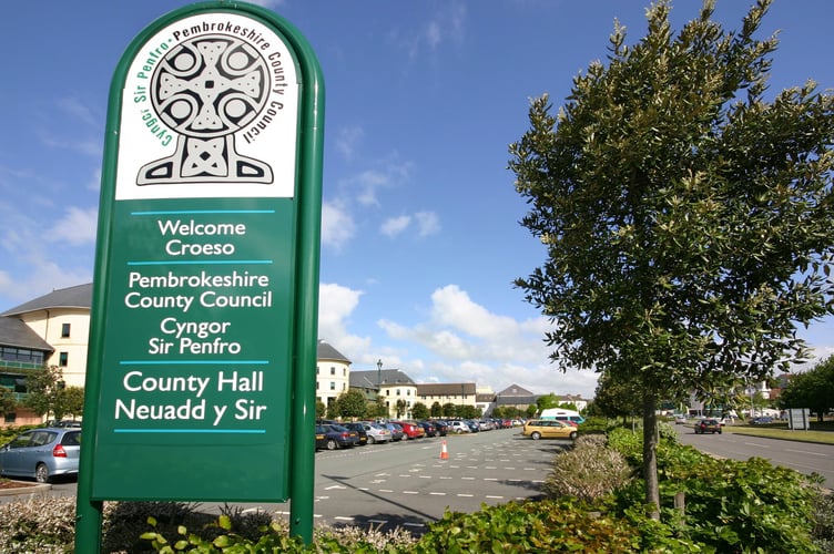 Pembrokeshire County Council County hall
