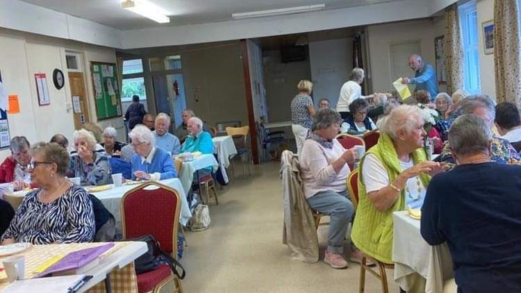 Begelly Golden Age Club celebrates Viv JohnÕs 80th birthday