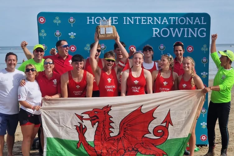 Saundersfoot Welsh beach sprints