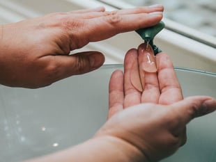Men are less likely than women to wash their hands
