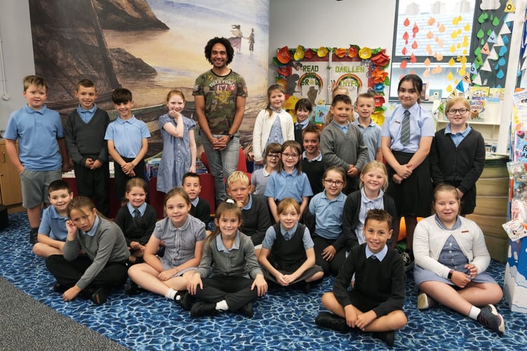Children’s Laureate visits Pembrokeshire on UK libraries tour