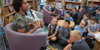 Children’s Laureate visits Pembrokeshire on UK libraries tour