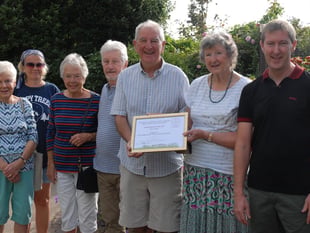 Gold Award for Saundersfoot in Bloom