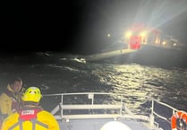 Tenby RNLI join forces with police in early hours sea search