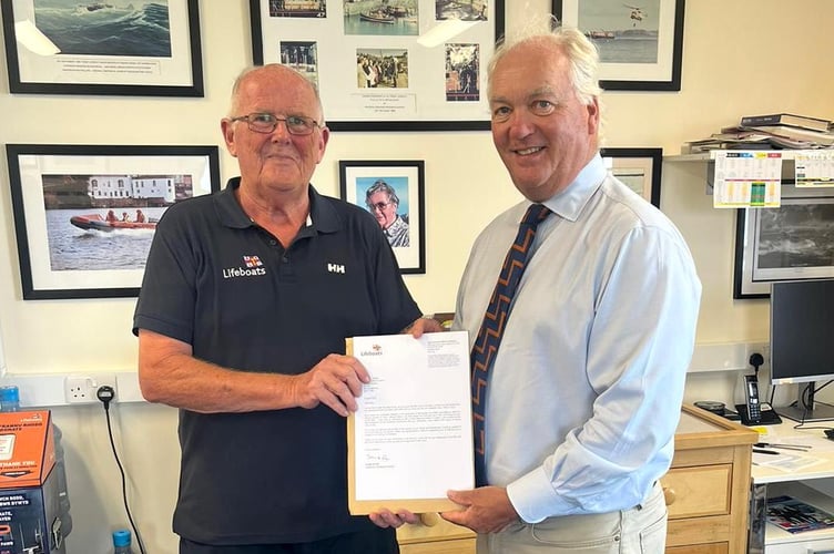 Wyn Griffiths Tenby RNLI