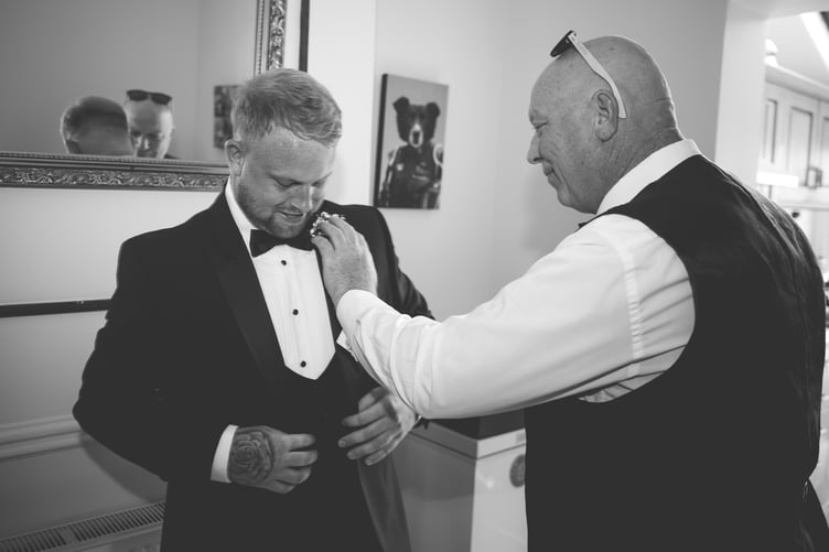 Stacey and Tom Wedding Photo