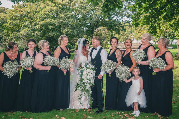 Stacey and Tom wedding photo