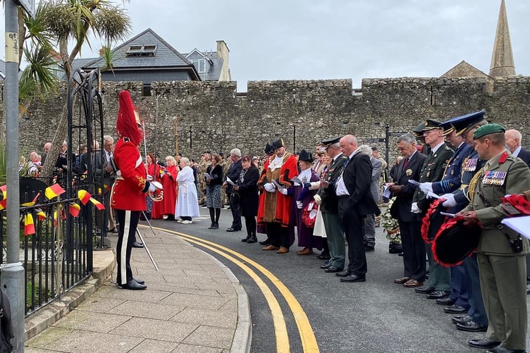 Tenby Belgian parade