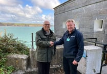 Senedd Member visits Dale Fort