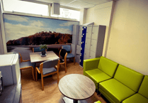 Donations fund £4,000 refurbishment of Glangwili staff room