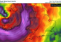 Storm Agnes approaches Wales - Live