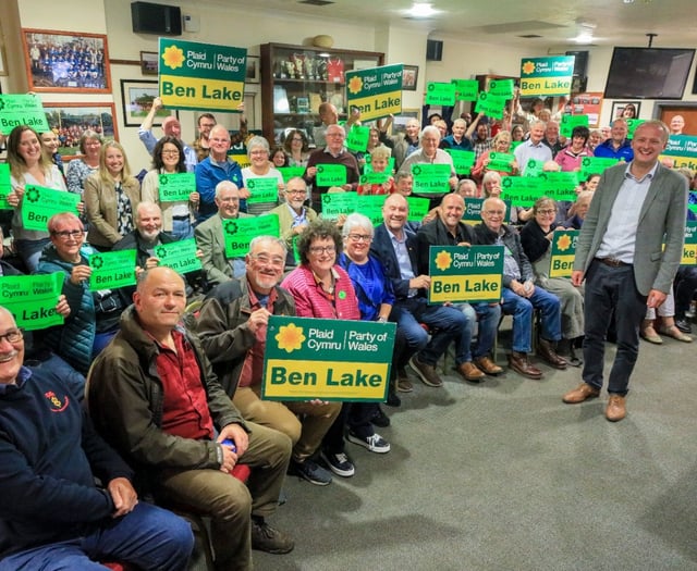 Plaid candidate for new Ceredigion Preseli seat launches campaign