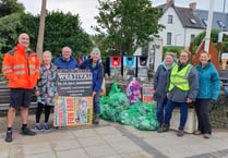 Levels of littering highlighted in one morning at Saundersfoot