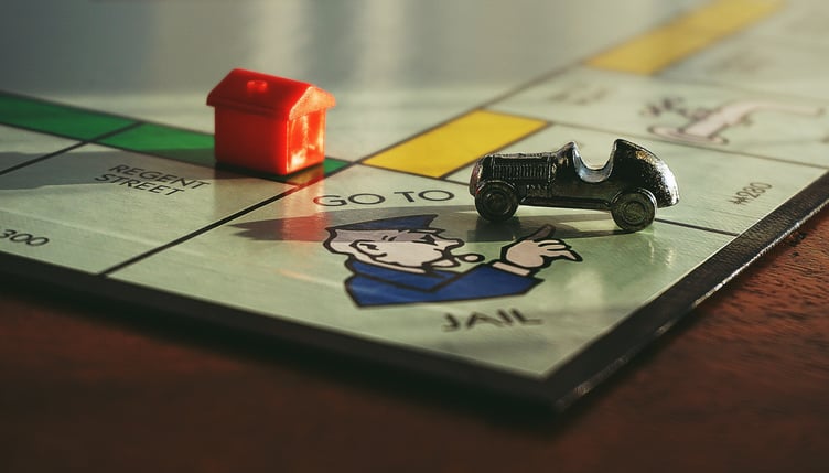 Photo by Suzy Hazelwood: https://www.pexels.com/photo/miniature-toy-car-on-monopoly-board-game-1422673/