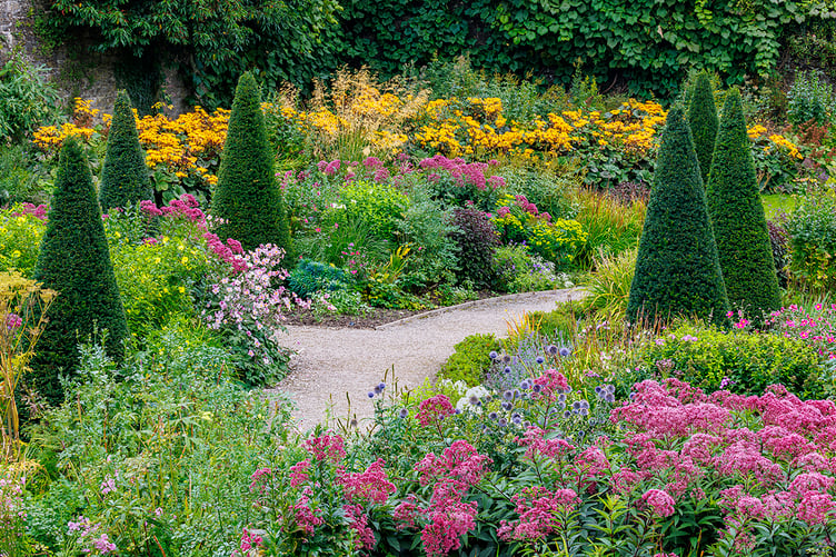 upper walled garden Aberglasney 2199 Nigel McCall