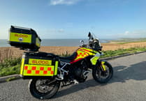 Family tribute to Blood Bikes Wales rider Timothy Minett