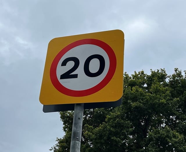 Enforcement on new 20mph limit roads in Wales will start from March 18