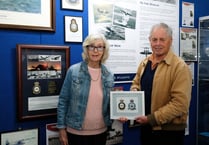 Australian visitor at Pembroke Dock Heritage Centre