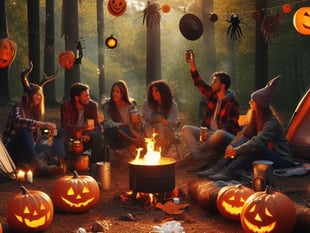 Pembrokeshire Pride at Grassroots Camping & Glamping for Halloween