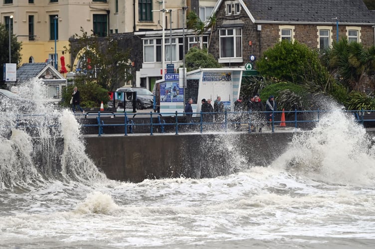 Stormy Saundersfoot