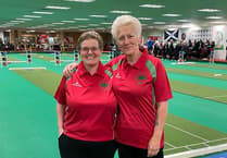 East Williamston Short Mat Bowls Club duo debut for Wales