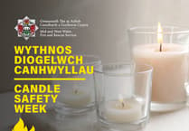 Candle Fire Safety Week - use LED candles, local fire service advises