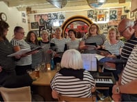RNLI November Fish Supper and Songs at Pembroke Town Hall