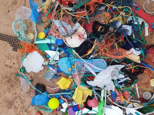 Saundersfoot beach clean throws up plethora of plastic and objects