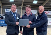 Pembrokeshire farmer named NFU Cymru/NFU Mutual ‘Dairy Stockperson of the Year’