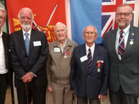 Pembrokeshire World War II Veterans join others at unique gathering
