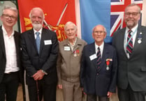 Pembrokeshire World War II Veterans join others at unique gathering
